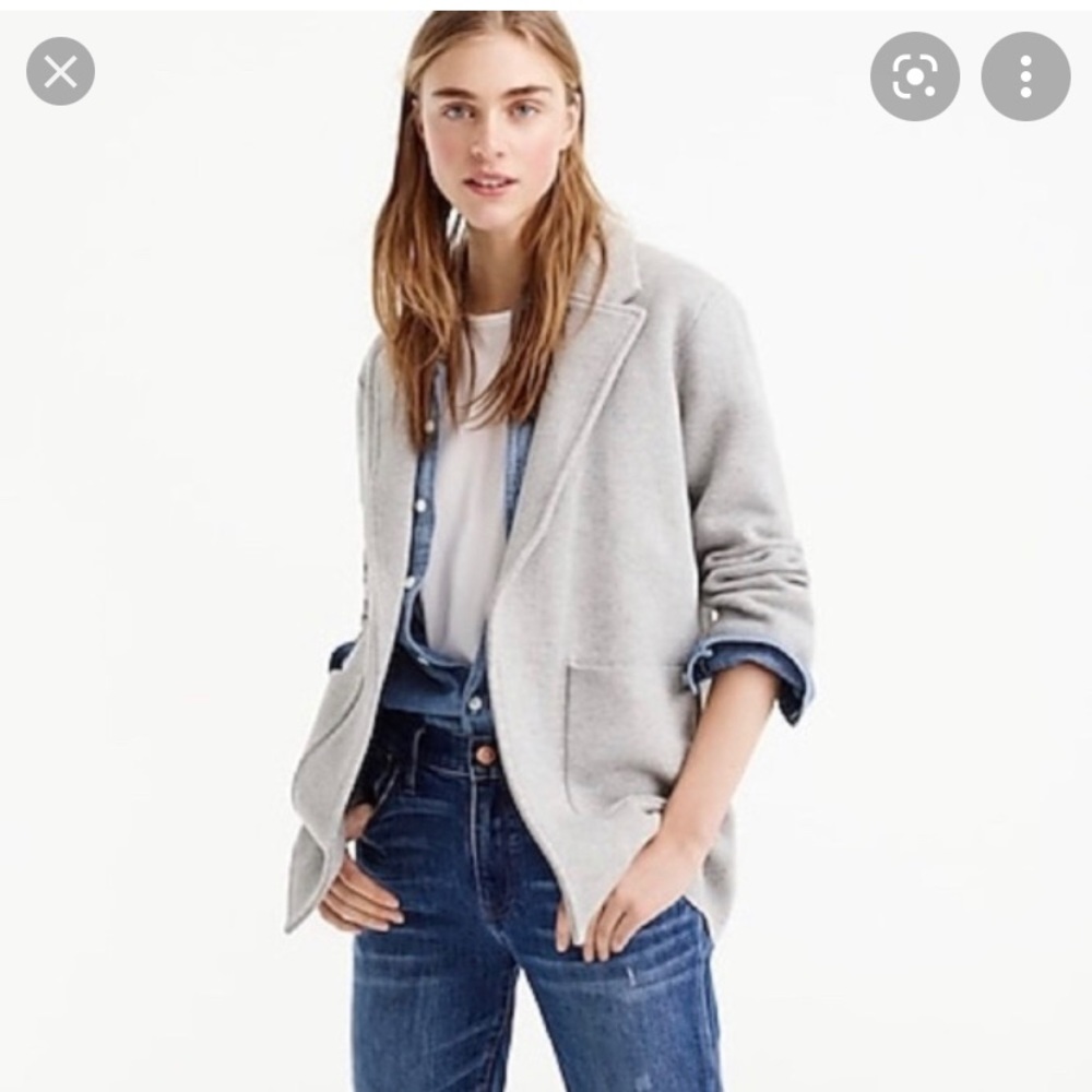 J. Crew sweater blazer